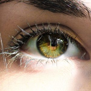 Green eye