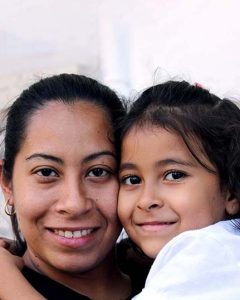 Mother and daughter