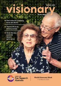 Cover of Visionary Magazine Auturmn 2021