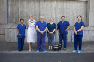 Lions Eye Donation Service Director Graeme Pollock OAM led a team delivering corneal transplants throughout the pandemic
